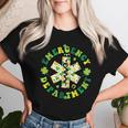 Emergency Department Er Ed Nurse Tech Saint Patrick’S Day Women T-shirt Gifts for Her