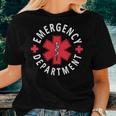Emergency Department Emergency Room Healthcare Nursing Nurse Women T-shirt Gifts for Her