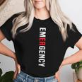Emergency Department Emergency Room Nurse Healthcare Women T-shirt Gifts for Her