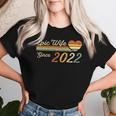 Epic Wife Since 2022 Vintage Wedding Anniversary Women T-shirt Gifts for Her