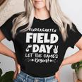Field Day Kindergarten K Red 2024 Boy Girl Teacher Women T-shirt Gifts for Her