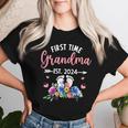 First Time Grandma Est 2024 Mother's Day Grandmother Women T-shirt Gifts for Her