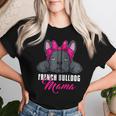 French Bulldog Mama Kapuzenjacke T-shirt Frauen Geschenke für Sie