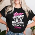 French Bulldog Mum Woman Frenchie T-shirt Frauen Geschenke für Sie