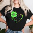 Autism Clover Autism Mom Boy St Patrick's Day Women T-shirt Gifts for Her