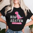 Dinosaur I'm Going To Be Big Sister 2024 Baby Loading Women T-shirt Gifts for Her