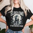 Emo Girl Elder Emo It Was Never A Phase Alt Scene Women T-shirt Gifts for Her