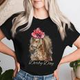 Hat Horse Racing Derby Party On Derby Day 2024 Women T-shirt Gifts for Her