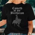 Jousting Medieval Knight Taunt Ren Faire Women T-shirt Gifts for Her