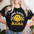 One Happy Dude Mama 1St Birthday Family Matching Women T-shirt Gifts for Her