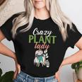 Plant And Gardening Lover Crazy Plant Lady Women T-shirt Gifts for Her