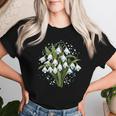 Snow Flowers With This Cool Snowdrop Flower Costume Women T-shirt Gifts for Her