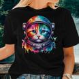 Space CatCat Astronaut For Cat Lover Women T-shirt Gifts for Her