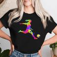 Fútbol Niña Futbol Camiseta de mujer Regalos para ella