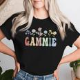 Gammie Wildflower Floral Gammie Women T-shirt Gifts for Her