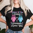 Gender Reveal Outfit Grandma To Be Party Announcement Women T-shirt Gifts for Her