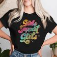 Girls Support Girls Emancipation Vintage Women T-shirt Gifts for Her