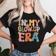 In My Glow Up Era Retro Groovy Women T-shirt Gifts for Her