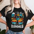 Goodbye 2Nd Grade Graduation To 3Th Grade Hello Summer Women T-shirt Gifts for Her