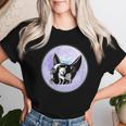 Gothic Cats Full Moon Aesthetic Vaporwave Women T-shirt Gifts for Her
