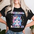 Graduation Preschool Unicorn Nailed It Pre-K Girls Grad Women T-shirt Gifts for Her