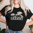 Grammy Floral Chamomile Mother's Day Grammy Women T-shirt Gifts for Her