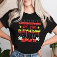 Grandma Of The Birthday Boy Mouse Family Matching Women T-shirt Gifts for Her