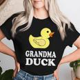 Grandma Duck Mama Rubber Duck Lover Women T-shirt Gifts for Her