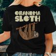 Grandma Sloth Nana Mimi Grandmother Women Women T-shirt Gifts for Her