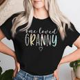 Granny One Loved Granny Mother's Day Women T-shirt Gifts for Her