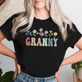 Granny Wildflower Floral Granny Women T-shirt Gifts for Her