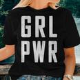 Grl Pwr Girl Power Cute SloganFor Strong Women Women T-shirt Gifts for Her