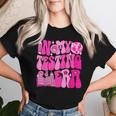 Groovy Disco Testing Day Teacher Student In My Testing Era Women T-shirt Gifts for Her