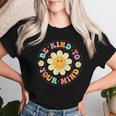 Groovy Be Kind To Your Mind Mental Health Matters Awarness Women T-shirt Gifts for Her