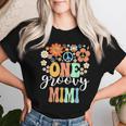 Groovy Mimi Retro Grandma Birthday Matching Family Party Women T-shirt Gifts for Her