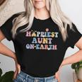 Happiest Aunt On Earth Family Trip Women T-shirt Gifts for Her