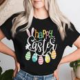 Happy Easter Bunny Rabbit Face Easter Day Girls Women T-shirt Gifts for Her