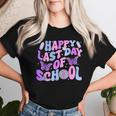 Happy Last Day Of School Teacher Boy Girl Grad Hello Summer Women T-shirt Gifts for Her