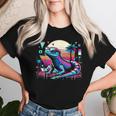 Hombres Y Es Y Niñosintage Retro Lizard Lover Camiseta de mujer Regalos para ella