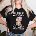 Ich Darf So Aussehen Ich Hatte Nachtschicht Kaffee Owl T-shirt Frauen Geschenke für Sie