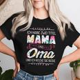 Ich Habe Zwei Titel Mama And Oma And Inch Rocke Sie Both T-shirt Frauen Geschenke für Sie