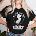 I'm Not Yelling I'm From New Jersey State Map Pride Women T-shirt Gifts for Her