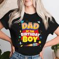 Its My Dad Birthday Boy Dad And Mom Space Astronaut Family Women T-shirt Gifts for Her