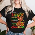 Junenth I Am Black History Africa For Black Girls Women T-shirt Gifts for Her