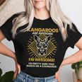 Kangaroos Are Awesome Kangaroo Mom Dad Women T-shirt Gifts for Her