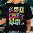 Do You Know What This Is 80S 90S Outfit Boys Girls Women T-shirt Gifts for Her