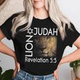 Lion Of Judah Christian Messianic Women T-shirt Gifts for Her