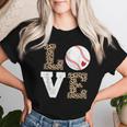 Love Baseball Girls Baseball Lover Women T-shirt Gifts for Her