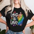 Love Is Love Pride Gay Jesus Pride For Women Women T-shirt Gifts for Her