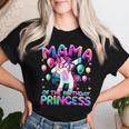 Mama Of The Birthday Princess Girl Dabbing Unicorn Mom Women T-shirt Gifts for Her